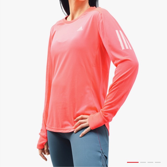 Adidas own the run women’s long sleeve tee