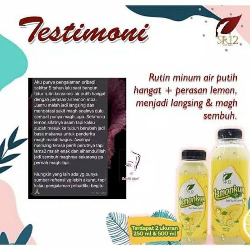 

Sr12 lemonkuh sari lemon