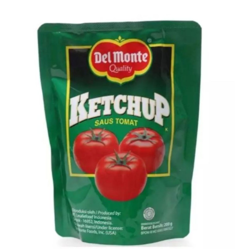 

delmonte saus tomat 200gr