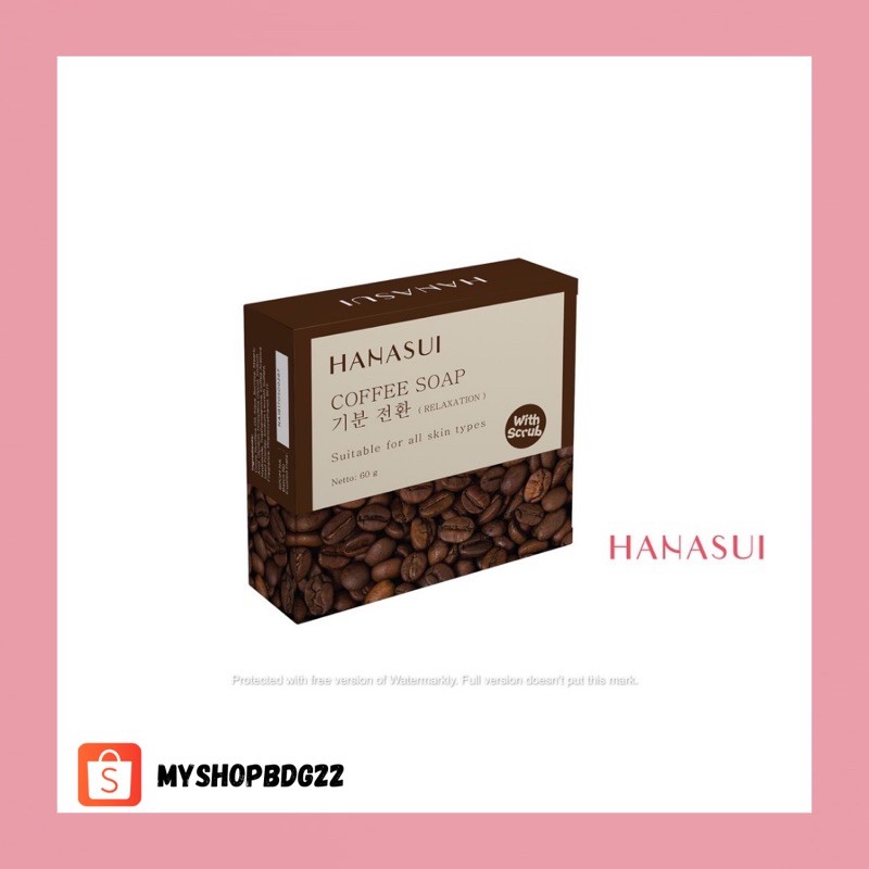 Hanasui Body Bar Soap Sabun Charcoal Beras Perlengkapan Perawatan Kebersihan Kulit Tubuh By Myshopbdg22