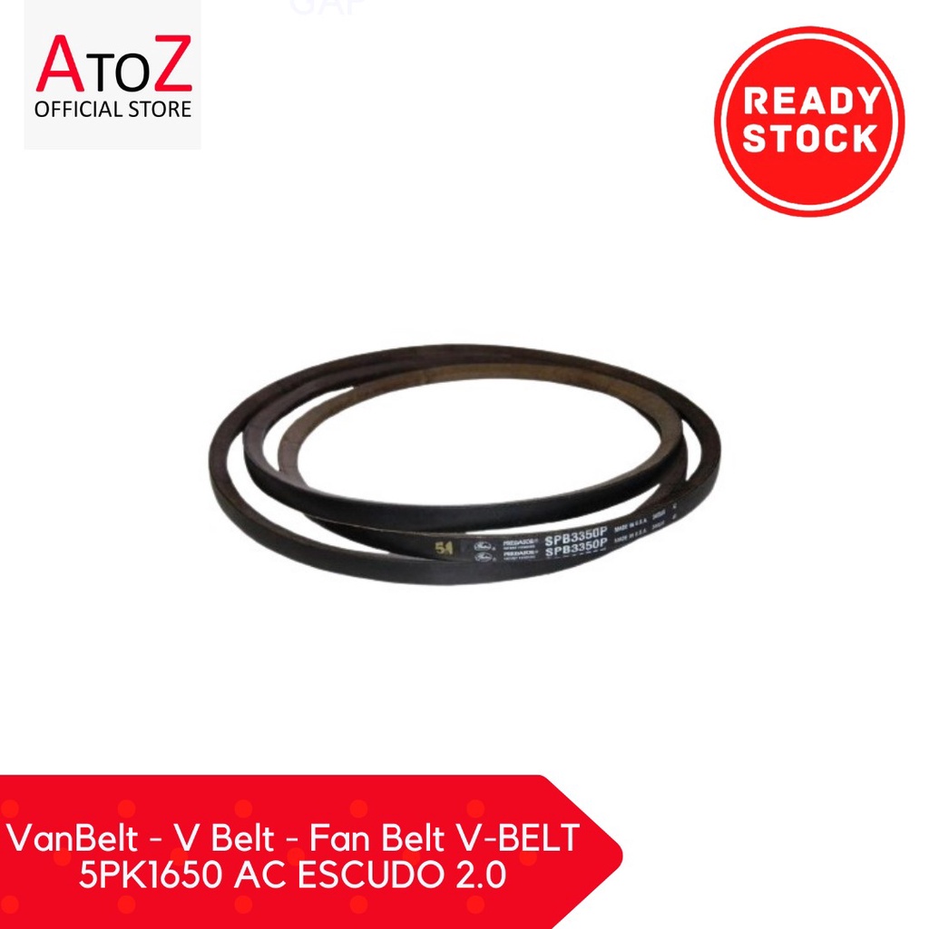 VanBelt - V Belt - Fan Belt V-BELT 5PK1650 AC ESCUDO 2.0 - GRAN VITARA BANDO SBBS