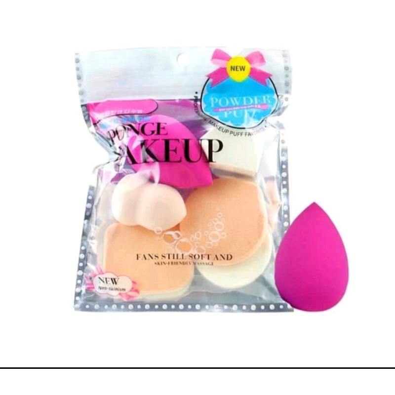 spons Make u 6 in 1/make up sponge