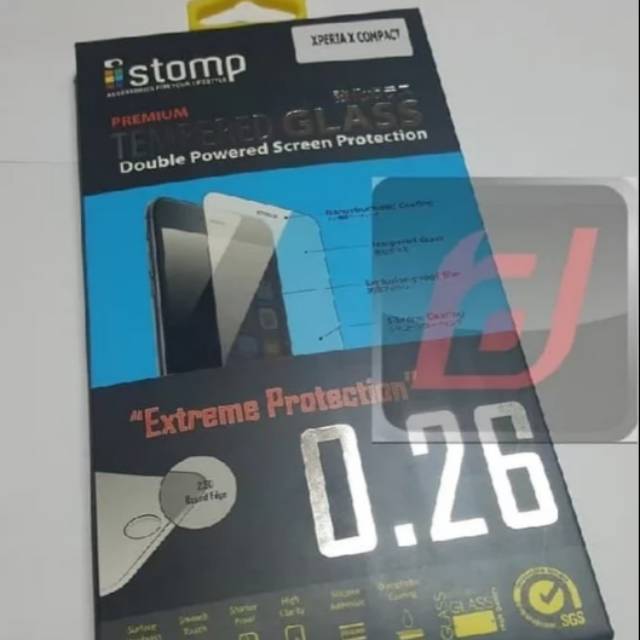 istomp screen protector tempered glass Sony Xperia X Compact