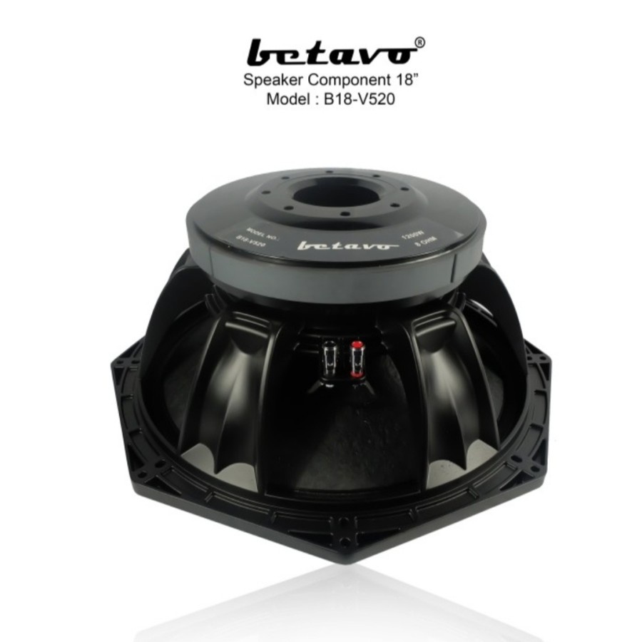 Speaker komponen 18 Betavo B18-V520 Profesional audio component v 520