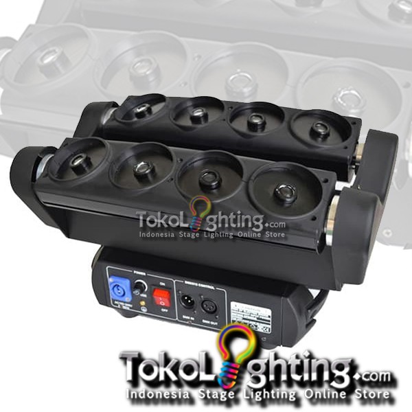 Moving Spider Laser RGB