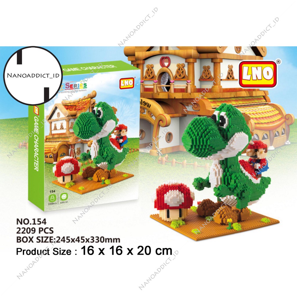 super mario nanoblocks