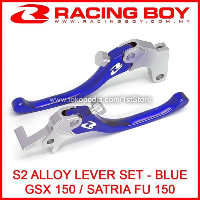 qws114 RCB Handle S2 Blue GSX 150 R150 R S150 S Set Rem Kopling