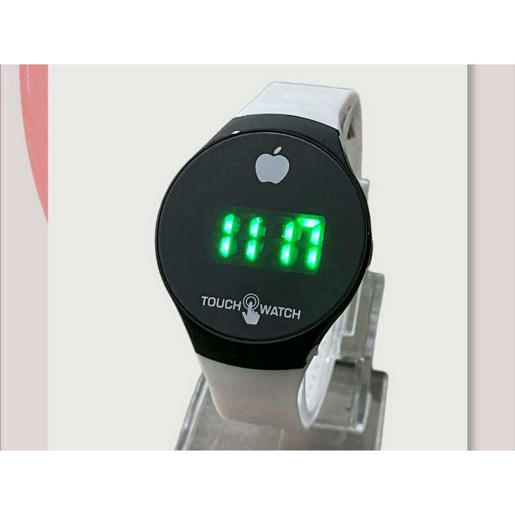 (KW) Jam Tangan Digital Pria Wanita Rubber Fashion LI-24 Case Bulat