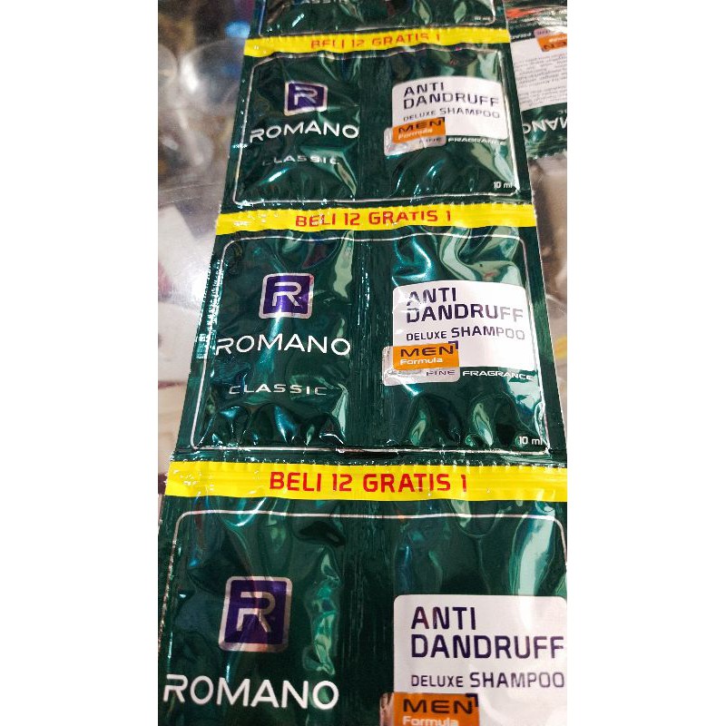 Romano Classic Men Anti Dandruff Shampoo Sachet 10 ml