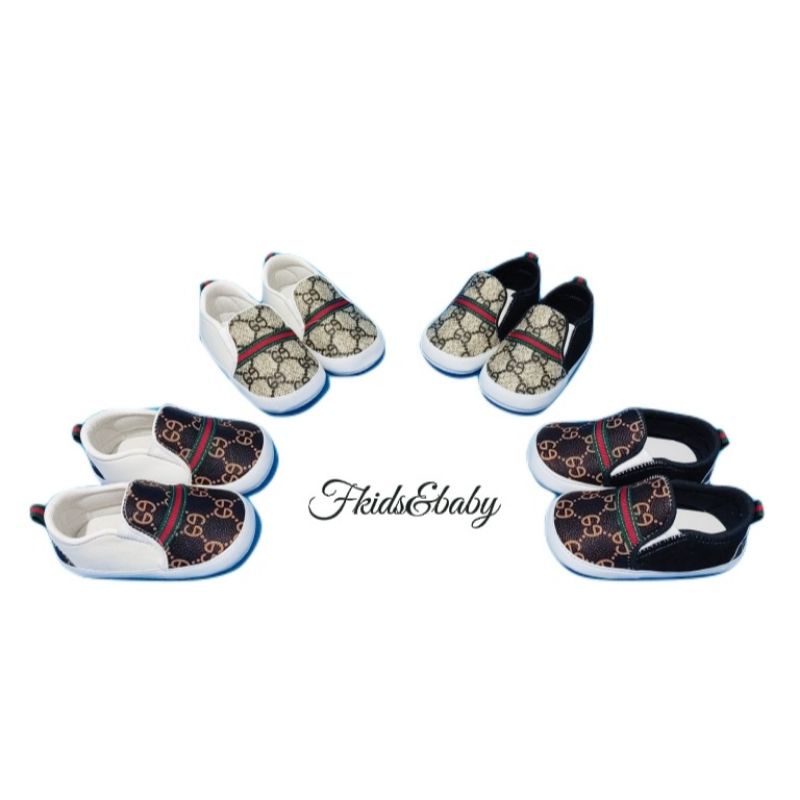 Fkids&amp;baby - Sepatu bayi prewalker - SLIP ON GCY