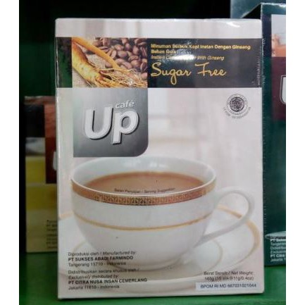 

UP Gingseng Coffee SUGAR FREE