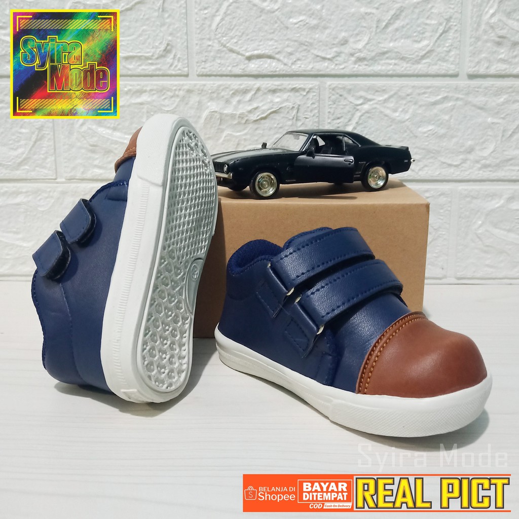 Sepatu Anak Laki-Laki / Sepatu Anak Usia 1 - 3 Tahun. Sneakers Prepet Ring-2 Cassual