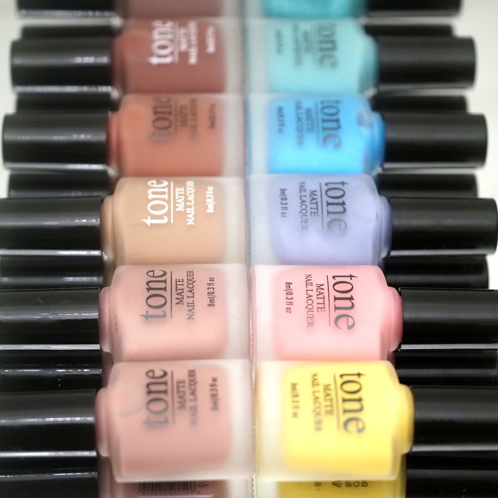 Kutek Matte TONE Chic Palette Nail Polish BPOM Seri Warna Baru All New Color Paling Lengkap