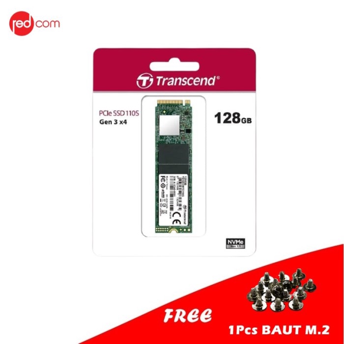 Transcend MTE110S 128GB SSD - M.2 NVME