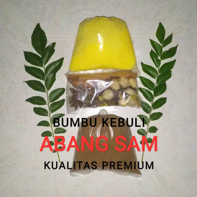 

Bumbu Nasi Kebuli Instant Lengkap Abang Sam Kualitas Premium Tanpa Campuran