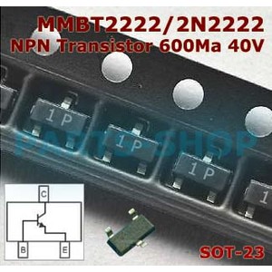 5pcs MMBT2222 MMBT2222A SMD 2N2222 1P npn transistor 600mA 40v SOT-23 2222