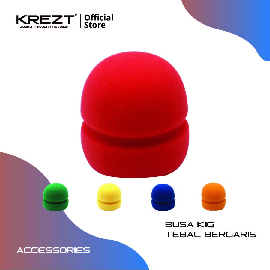 BUSA MICROPHONE TEBAL WARNA GARIS K1G