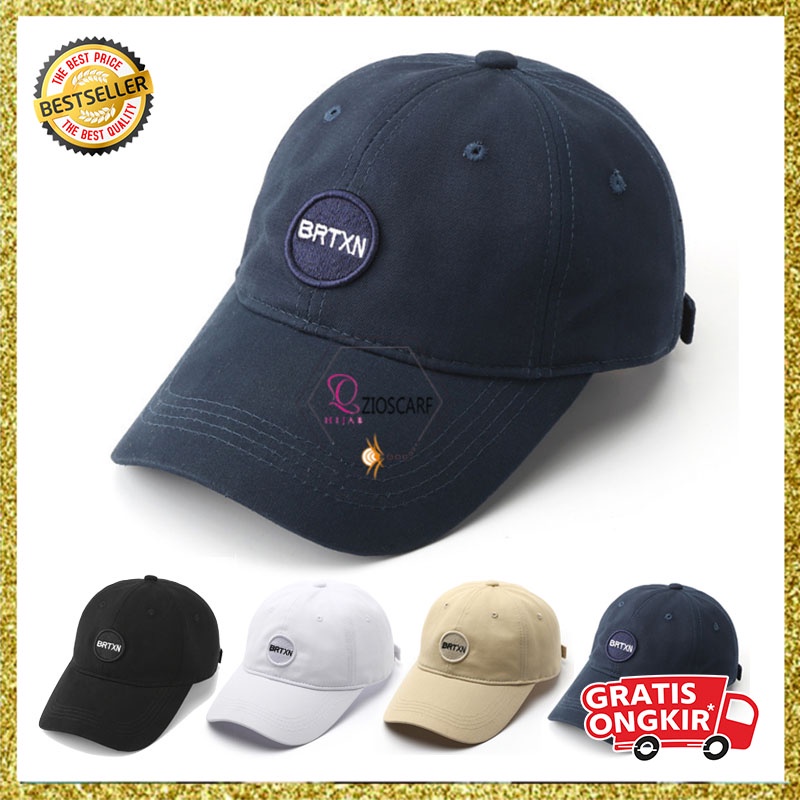 Topi Baseball Pria Wanita Dewasa Model BRTXN Distro Cap Sport Olahraga Fashion Casual kualitas premium TTO