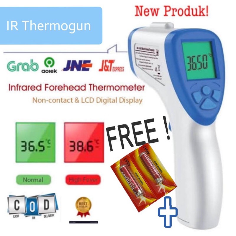 IR THERMOMETER/ thermogun / infra red thermogun/ thermogun murah/ thermogun akurat