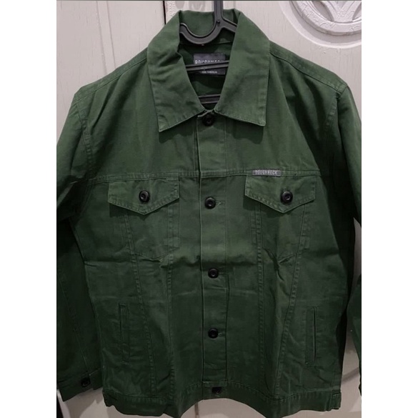 Jaket Army | Roughneck Trucker Jacket