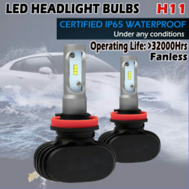 LAMPU FOGLAMP LED H11 H8 H16 CSP CHIP S1 PUTIH SUPER BREAK 1pcs