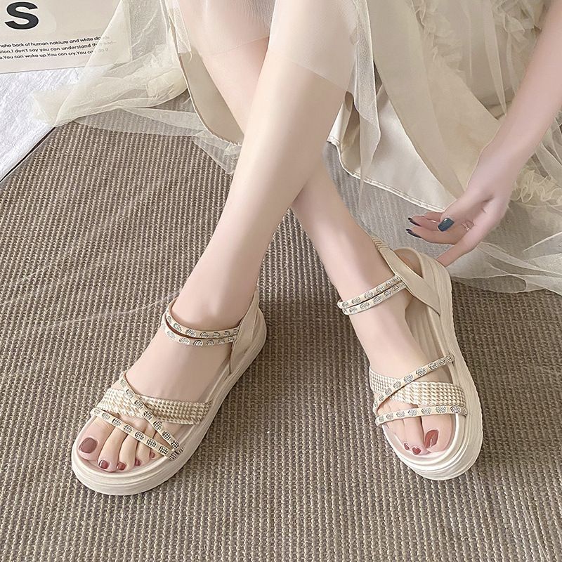 SNF1913 - Sandal Tali Karet Fashion Wanita Import