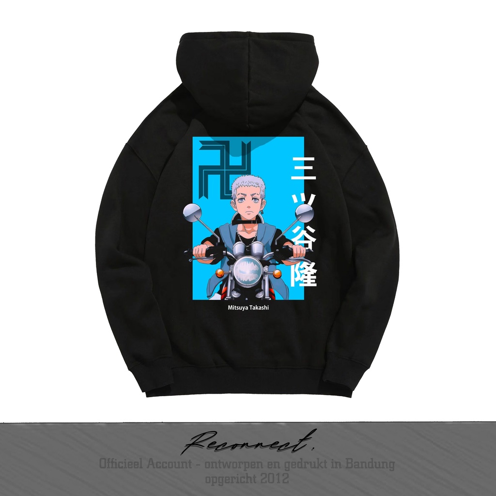 Reconnect Sweater Pullover Hoodie Anime Tokyo Revengers Mitsuya Takashi