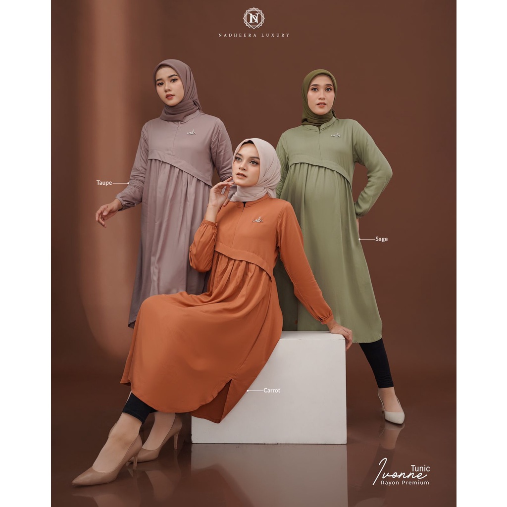 IVONNE TUNIC BY NADHERA LUXURY