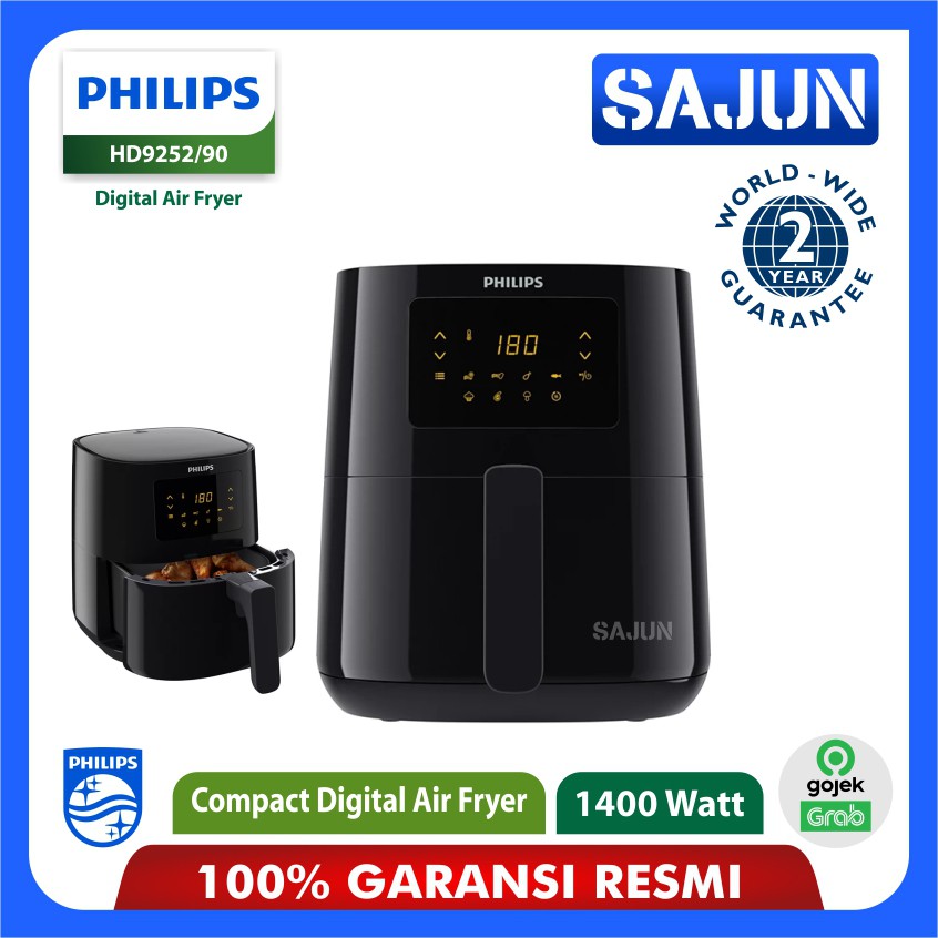 Jual Air Fryer Philips HD9252/90 Digital Deep AirFryer HD 9252