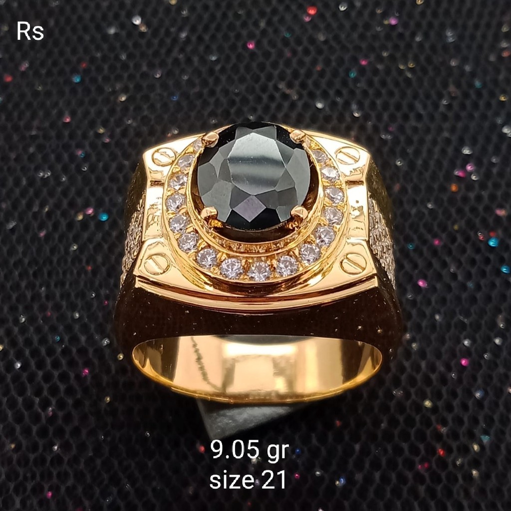 NEW Cincin Emas 17 K - 9.05 gr Kadar 750 - 3233