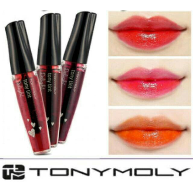 TONY MOLY TONYMOLY TINT DELIGHT LIPTINT ORIGINAL KOREA ASLI