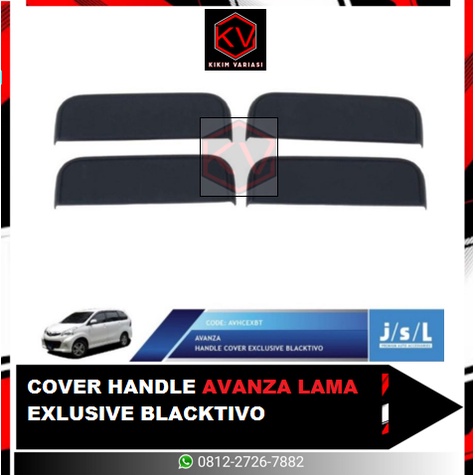 COVER HANDLE AVANZA XRNIA HITAM