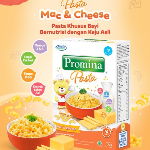 Promina Pasta Mack &amp; Cheese 70gr