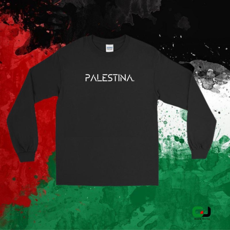 Kaos Palestina Eleghant Lengan Panjang
