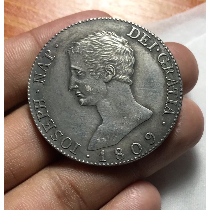 Koin Kuno Hispan 20R 1809 Koleksi 31