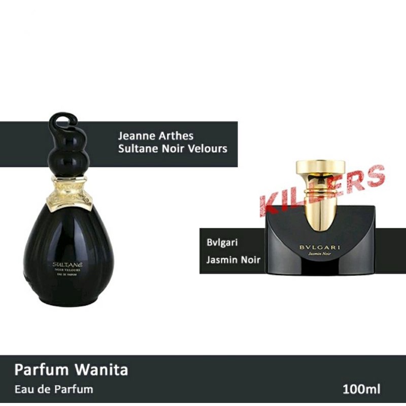 Jual PARFUM ORIGINAL JEANNE ARTHES SULTANE NOIR VELOURS 100ML EDP ...
