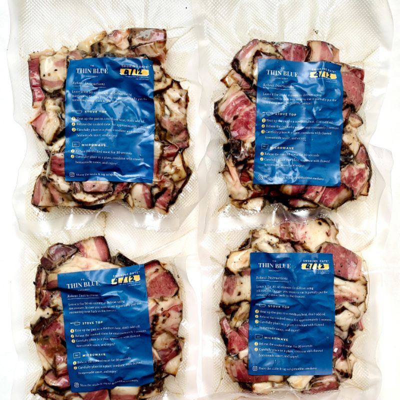

4pax Sei Sapi Frozen Halal (250gr) || Daging Asap