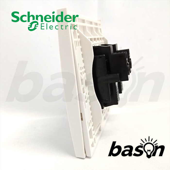 SCHNEIDER Vivace 2 Gang 1 Way Switch - Saklar 2 Tombol 1 Arah