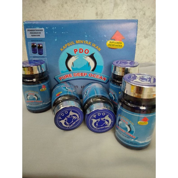 PDO MINYAK IKAN ORIGINAL SATU BOX