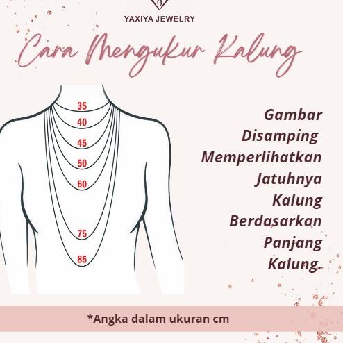 "PCT. 28136" Yaxiya Kalung Tambang Perhiasan Imitasi Lapis Emas Aksesoris94
