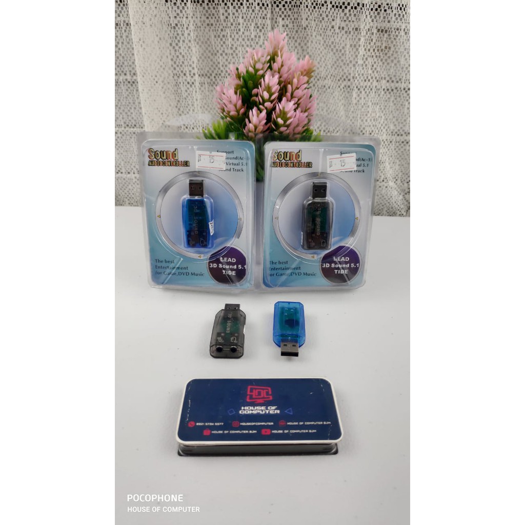 Sound card USB channel 5.1 usb sound