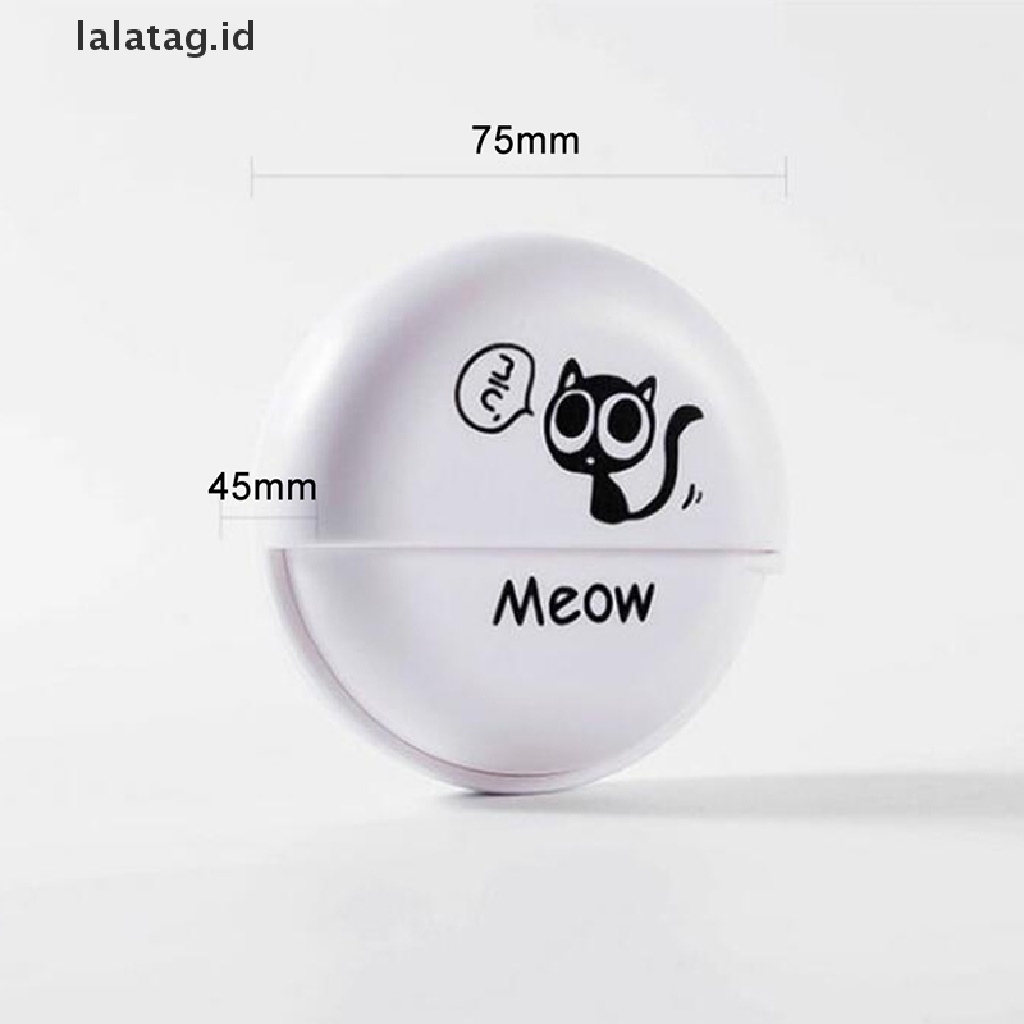 (Flyag) Kotak Penyimpanan Earphone / Kabel Data Bentuk Bulat Lucu