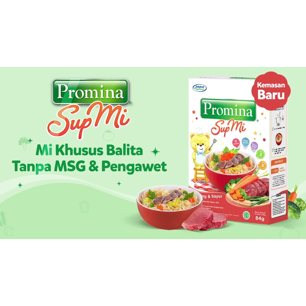 PROMINA SUP MI AYAM DAGING SAYUR120 GR.