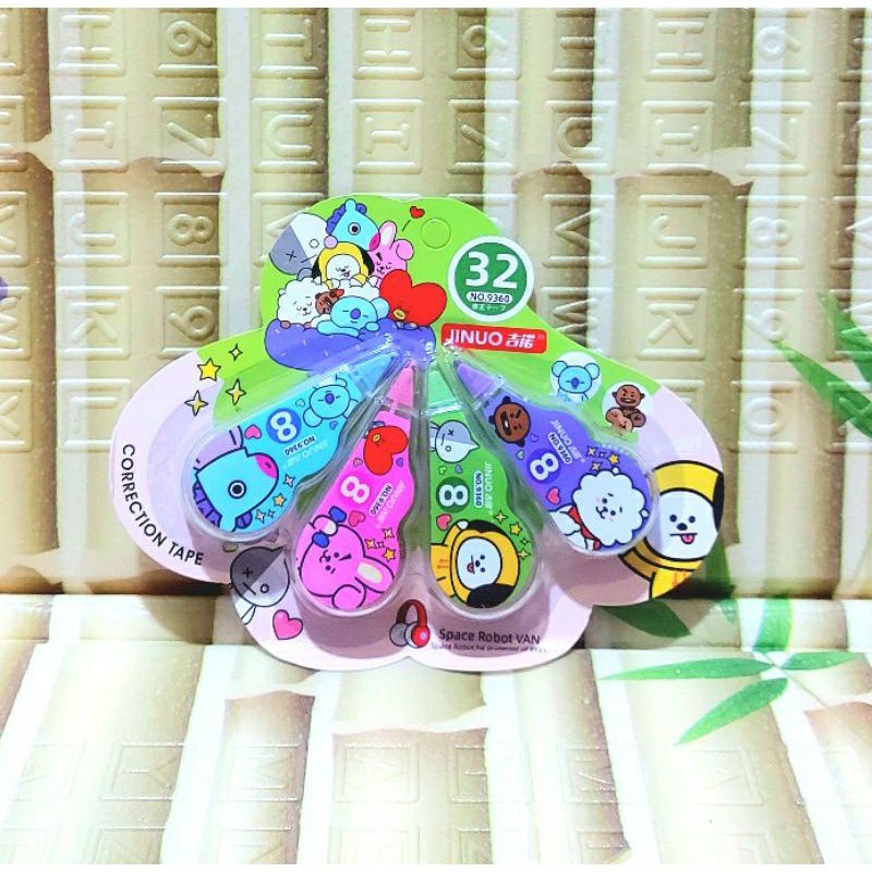 

TIP EX ROL BT21 8M ISI 4PCS