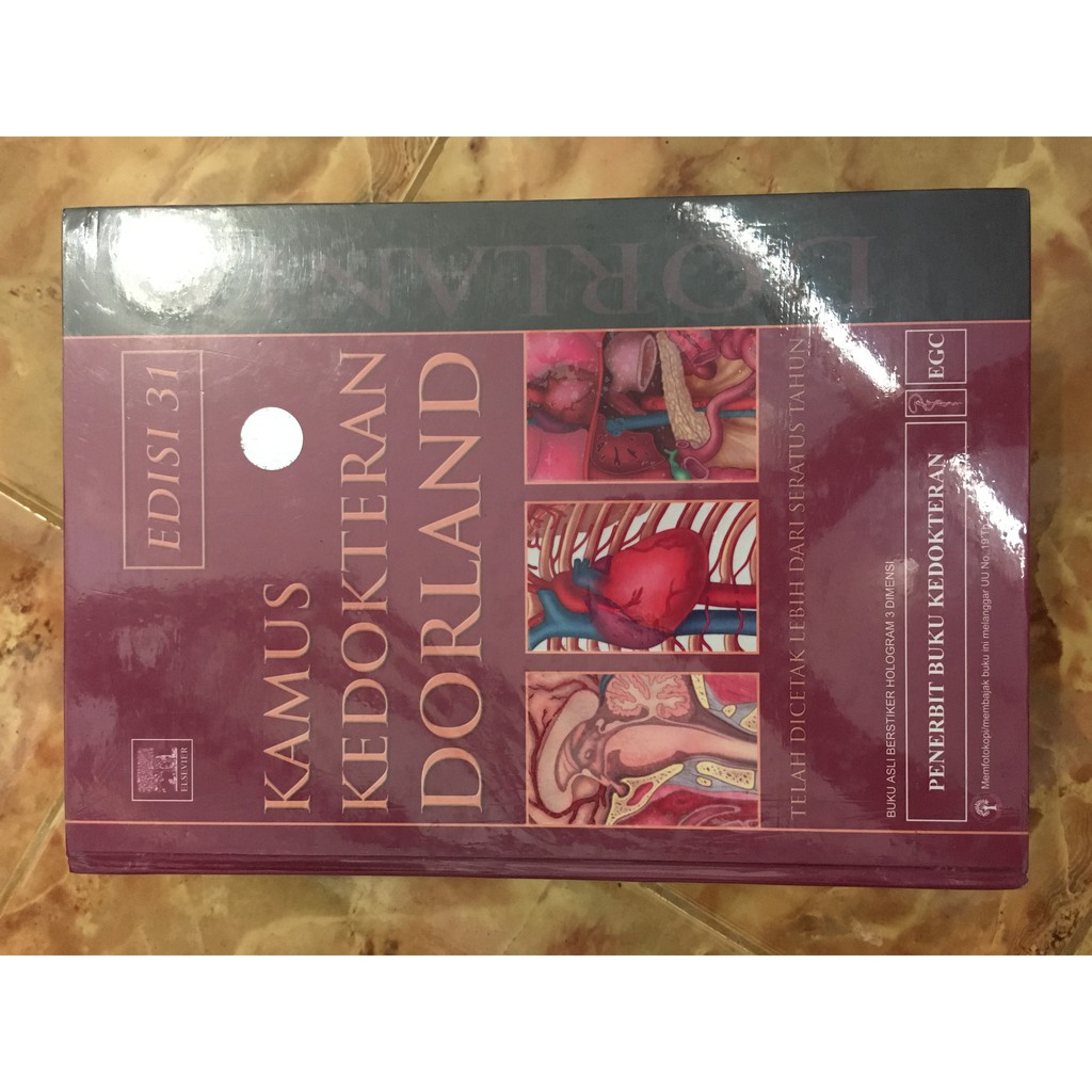 Kamus Kedokteran Dorland Edisi 31 Hard Cover (Original Bekas/Original Second)