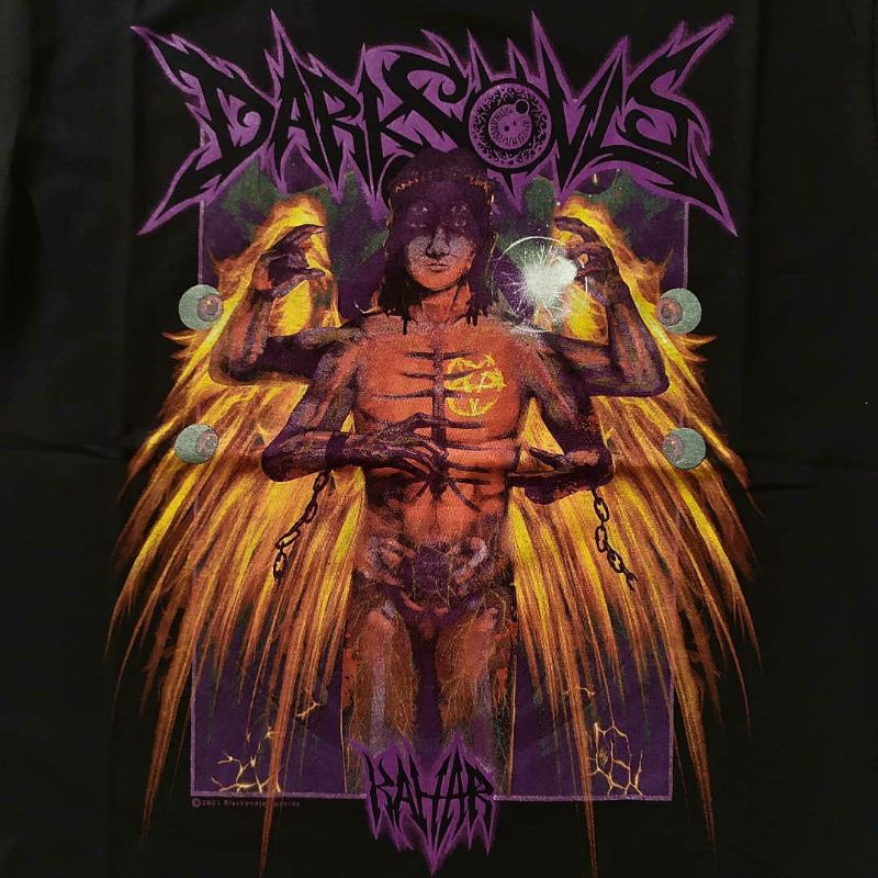 Tshirt DARKSOVLS - KAHAR PURPLE LOGO