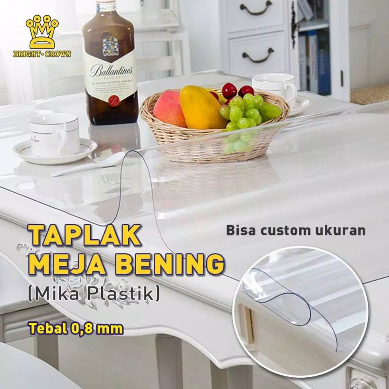Taplak meja plastik pvc