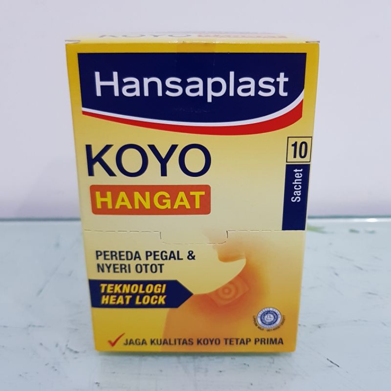 Hansaplast Koyo Hangat (PER SACHET @ 10 LEMBAR)