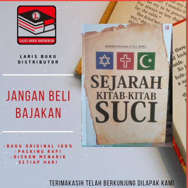 Jual Buku Sejarah Kitab Kitab Suci Indonesia Shopee Indonesia