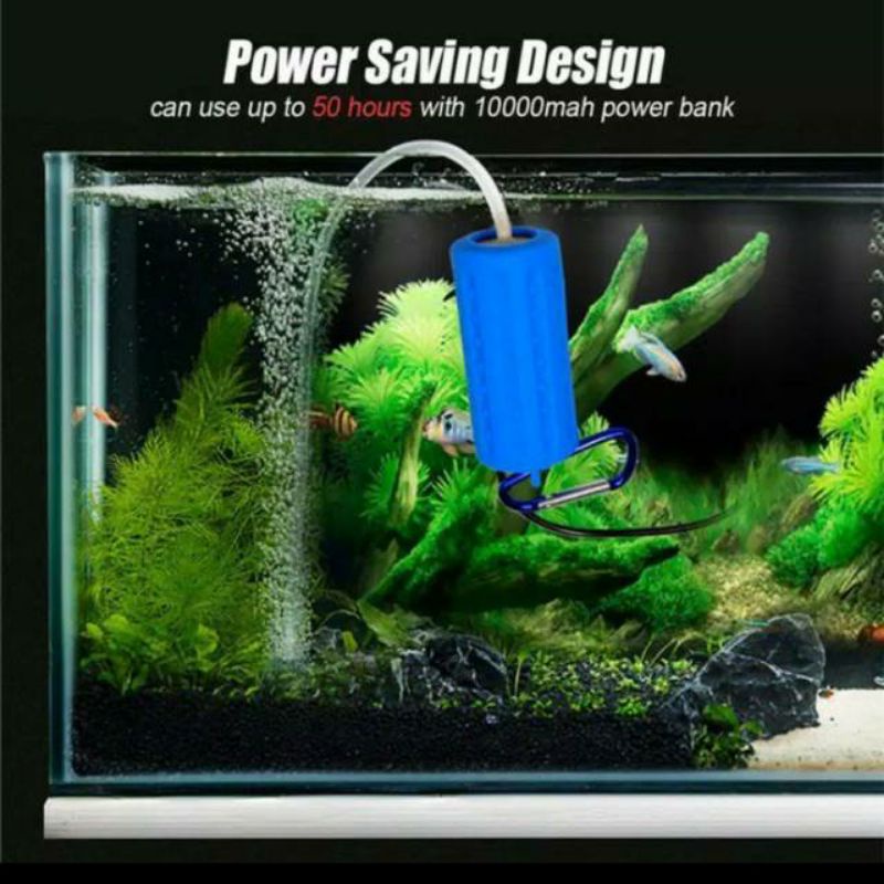 AERATOR ACDC AC DC AIRPUMP AERATOR USB AERATOR DC POMPA UDARA AQUARIUM PORTABLE PANCING SUPER SILENT